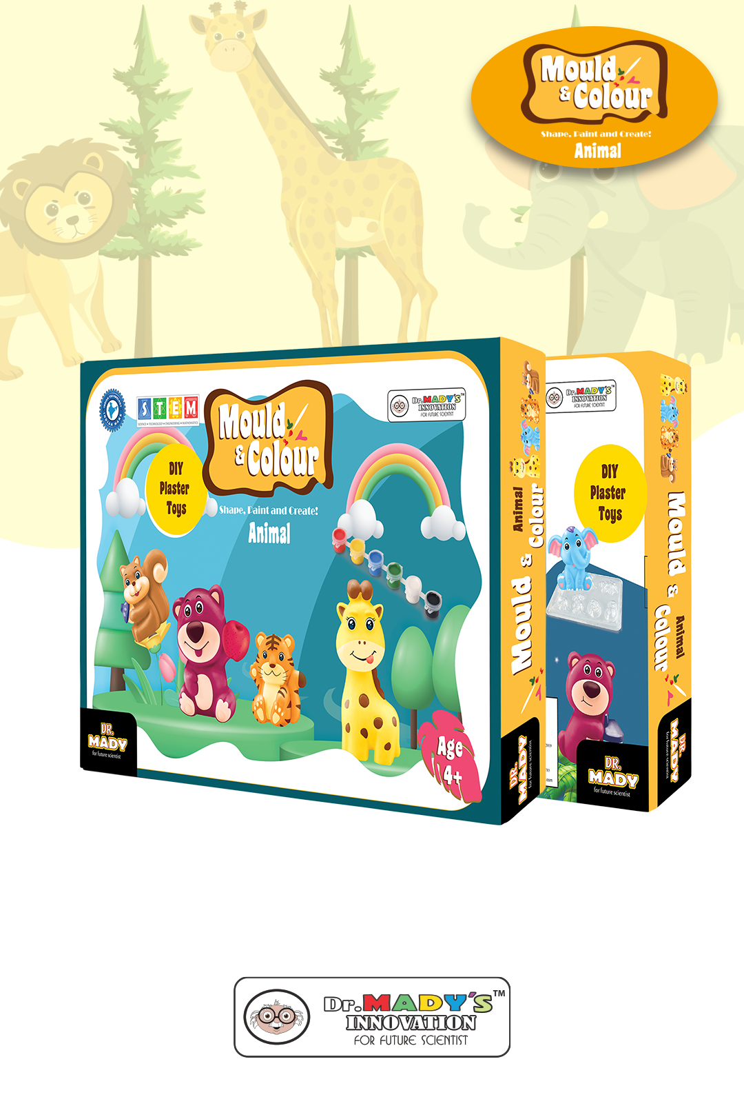 Mould & Colour - Animal