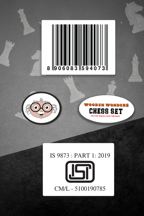 Wooden Wander Chess Set.