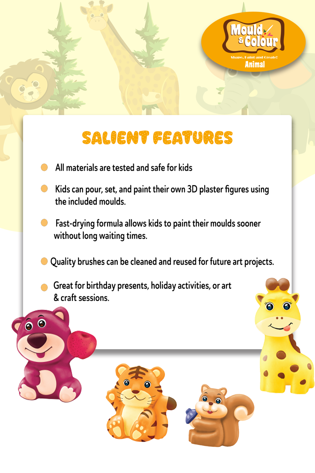 Mould & Colour - Animal