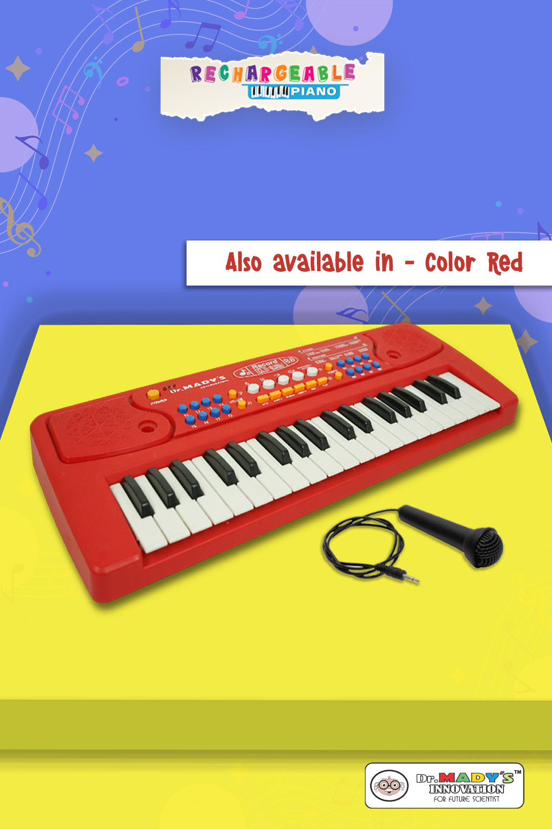 Rechargeable Piano Keyboard