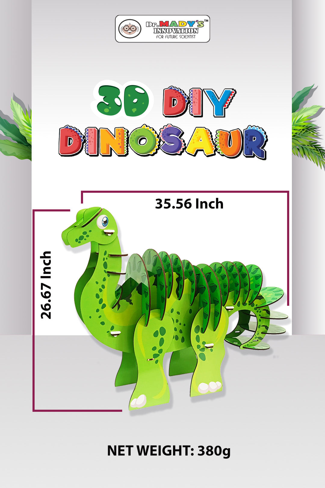 3D Diy Dinosaur Puzzle