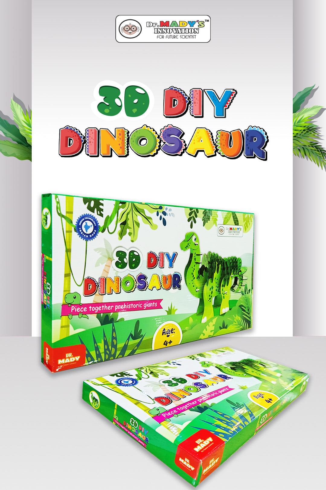 3D Diy Dinosaur Puzzle