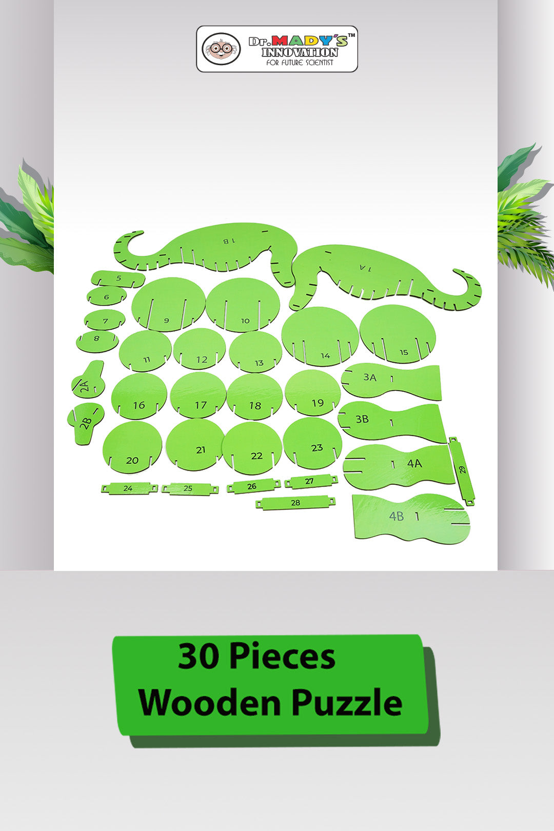 3D Diy Dinosaur Puzzle