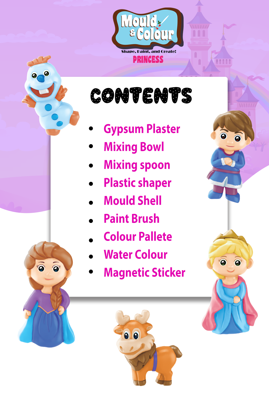 Mould & Colour - Princess