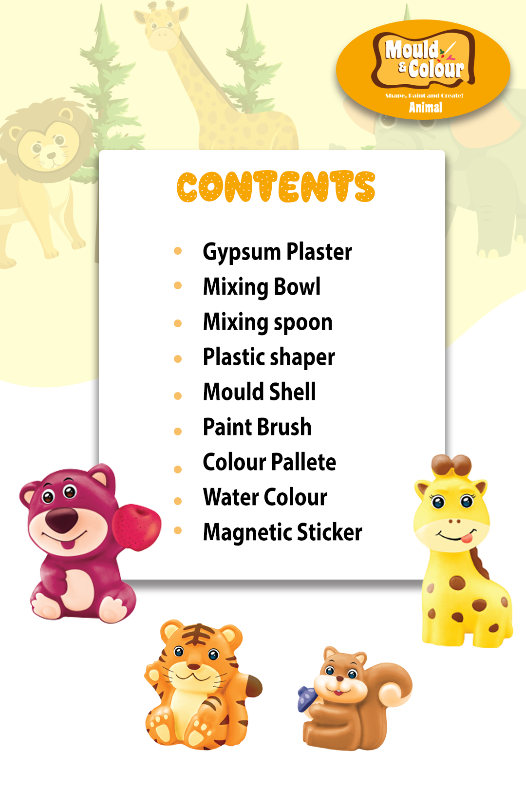 Mould & Colour - Animal