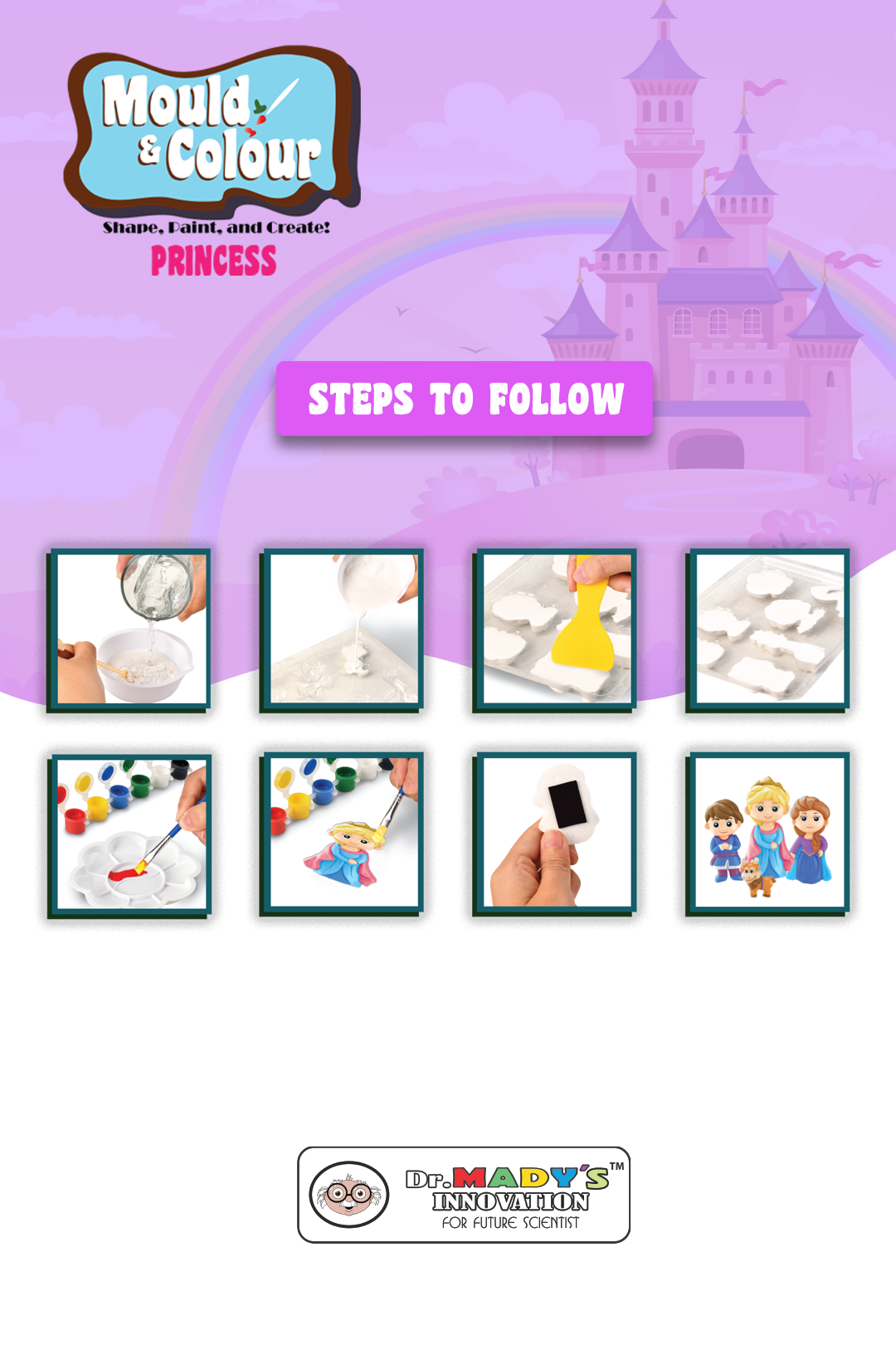 Mould & Colour - Princess