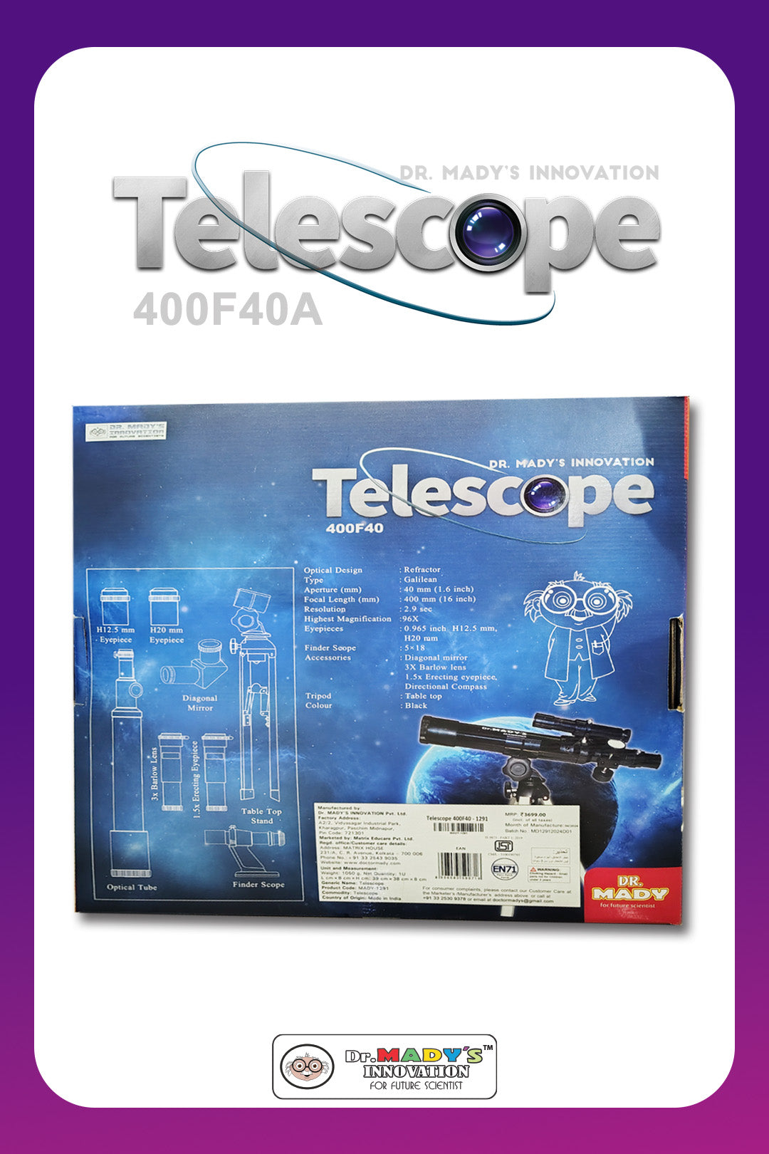 Telescope 400F40A